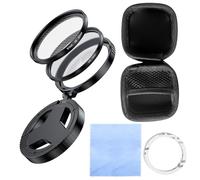 Filtre CPL - Polariseur magnétique pour appareil photo pour réduction des reflets et amélioration des couleurs | Filtre polariseur circulaire pour aventure, camping, vlogging, voyage en plein air,