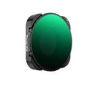 Filtre CPL/Variable ND 2-32/ND 32-512, Compatible avec GoPro Hero 13 12 11 10 9, Verre Optique HD Multicouche à réduction de lumière(ND32-512 Filter)