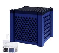 Filtre cube d'aquarium | Cube de filtration de réservoir de charbon actif | Fournitures de filtre multifonctions pour bassins, piscines, chevaux