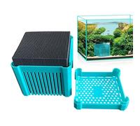 Filtre cube pour aquarium - Support d'absorption de charbon de bois de qualité supérieure, conception de forme compacte, amélioration durable de la clarté de l'eau | Fournitures, élimination des déche