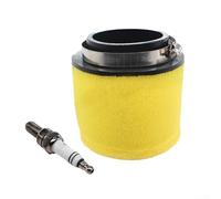 Filtre d'admission d'air à double étape pour 0470-391 0470-322 pour Cat pour ATV 375 400 454 500 Cartouche de rechange pour moto, quads véhicules utilitaires avec pince de montage