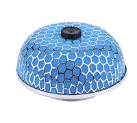 Filtre d'admission d'air de voiture nettoyeur gaze en mousse champignon haut débit universel (bleu) pour filtre à air sport réglage moto