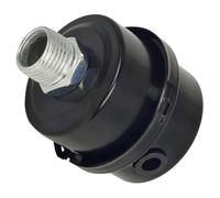 Filtre d'admission d'air silencieux 1/2" MPT modèle 70243399 compatible avec Rand FS06050 SS358H SS3F2-GM - Boîtier en aluminium forgé - Pression nominale 20 bars