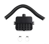 Filtre d'admission de 25 mm et tuyau de conduit d'air de 60 cm pour chauffage diesel avec 2 clips, construction en plastique pour chauffage diesel, raccord de tuyau d'admission de 25 mm, bon chemin