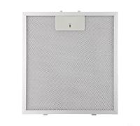 Filtre d'aération en maille métallique pour hotte aspirante, filtre à graisse aluminisée à 5 couches, 296 x 276 x 9 mm, filtre en aluminium argenté pour la circulation de l'air de la hotte et