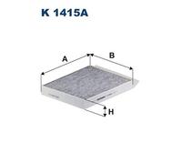 Filtre D'Air Habitacle Pour MERCEDES-BENZ CLASSE V EQV MARCO POLO SPRINTER 3,5-T