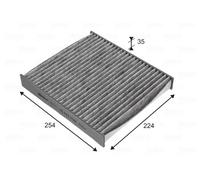 FILTRE D'AIR INTÉRIEUR VALEO 715727 Pour AUDI, SEAT, SKODA, VW