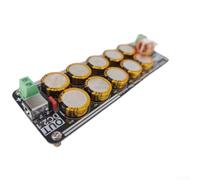 Filtre d'alimentation à condensateur 5-48 V 10 A pour audio haute performance 150 000 uF Capacité EMV Filtre anti-interférence avec TVS pour protection gdt Audio Réduction du bruit Filtre 15 x 10 cm