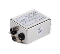 Filtre d'alimentation CA monophasé à deux étages SJD420, conversion de fréquence servo anti-interférence 220 V(SJD420-3A soldering lug)