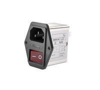 Filtre d'alimentation de type prise IEC avec interrupteur de sécurité for éclairage CW2B-3A-T CW2B-6A-T CW2B-10A-T Anti-interférence EMI for éclairage CW2C-10A-T(CW2B-3A-T)
