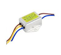 Filtre d'alimentation électrique harmonique, CW1B-1A/3A/6A/10A-L, à un étage, 220V, suppression des interférences d'impulsions, purification du courant, filtre d'alimentation électrique(CW1B-3A-L)