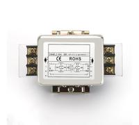 Filtre d'alimentation monophasé 250 VAC pour débrouillage EMV, module de borne bipolaire CW4L2 pour machines industrielles et blocs d'alimentation à commutation, 6 A à 30 A (20 A oui)