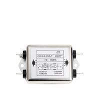 Filtre d'alimentation monophasé à double section pour suppression du bruit industriel/RF - 20 A 50/60 Hz 0-30 MHz 60 dB Perte d'insertion 80 dB Boîtier métallique Stop Atténuation - Cw4l2 à 20a-t