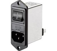 Filtre dalimentation Schaffner FN 281-1-06 avec interrupteur, avec connecteur femelle pour appareil 250 V/AC 1 A 7.5 mH 1 pc(s)