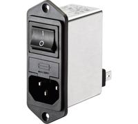 Filtre d'alimentation Schaffner FN 281-1-06 avec interrupteur, avec connecteur femelle pour appareil 250 V/AC 1 A 7.5 mH 1 pc(s)