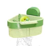 Filtre D'Angle Pour Évier Cuisine | Panier Triangle pour Déchets Alimentaires - Collecteur de Résidus pour Évier - Salles de Bain Cuisine Maison Comptoir Douche Cuisson Nettoyage Appartements