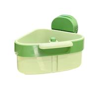 Filtre d'angle pour évier | Panier de vidange triangulaire pour déchets alimentaires | Panier pour évier pour cuisine, nettoyage d'appartement, comptoir, douche, salle de bain, cuisine, maison