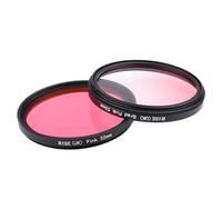 Filtre d'appareil Photo 52 mm Filtre d'objectif Rose graduel Rose Complet, for Objectif d'appareil Photo Reflex for Nikon D3100 D3200 D5100