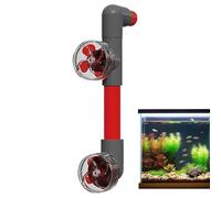 Filtre D'aquarium-1,77 Pouces, Sortie D'aquarium À Ventilateur D'eau Rotatif Automatique | Diffuseur D'écran Filtrant Silencieux À Économie D'énergie, Accessoire De Sortie D'aquarium Pour Grands Réser