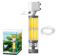 Filtre d'aquarium, aérateur interne pour tortues - Aérateur d'aquarium silencieux et puissant à plusieurs étages pour eau douce et salée, récif Betta, tortue, axolotl, crevettes, , algues