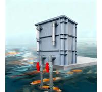 Filtre d'aquarium, boîte de Filtration à 3 Couches, Grand kit de Lixiviation avec Pompe et média filtrant, Purification, ajout d'oxygène, Accessoires de Filtration pour Aquariums(Large)