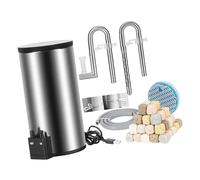 Filtre d'aquarium efficace en acier inoxydable avec mécanisme silencieux intégré et alimentation USB pour boîtiers marins de 30 à 40 cm, ventilateur d'aquarium à faible bruit