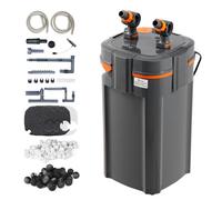 filtre d'aquarium en bidon de 100 gallons, 12 W, lampe UV, silencieux NOUVEAU - Filtre pour bidon d'aquarium 100 gallons, 12 W, avec lampe UV - Option de fonctionnement silencieux