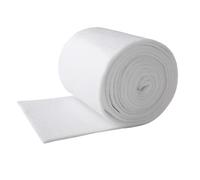 Filtre d'aquarium en coton blanc biochimique coton épais haute densité filtre d'aquarium en coton pour bassin à poissons fruits de mer Matériau éponge (1MX20 cm x 3 cm)