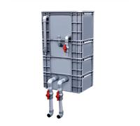 Filtre D'Aquarium, Filtre À Flux en Cascade, Boîte D'Égouttement, Boîte De Rotation Efficace, Filtre Externe pour Étang À Poissons, Filtre Externe pour Aquarium À Faire
