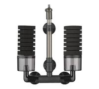 Filtre d'aquarium : filtre bio en éponge extensible rotatif, filtre d'angle de poisson | Filtration biographie mécanique et oxygénant multifonctionnelle, sortie réglable de Comppact pour l'eau