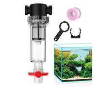Filtre d'aquarium | Filtre de filtration de précision intégré | Système de filtration efficace des matières fécales pour petite fontaine d'eau salée