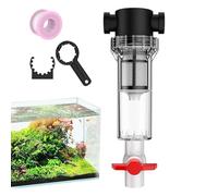 Filtre d'aquarium | Filtre de précision intégré avec filtration intégrée, système de séparation avec séparateur de sédiments pour eau salée, petits étangs et fontaines