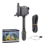 Filtre d'aquarium, Pompe à débit Interne réglable, purificateur d'eau, oxygénation de l'eau, Fonction de Circulation économe en énergie, Fournitures Aquatiques, Acrylique Transparent pour Aquarium de