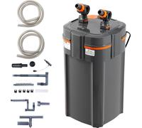 VEVOR Filtre d'aquarium 317 GPH, filtre à 4 étages 100 gallons, filtre interne ultra silencieux avec protection UV, filtre de puissance submersible avec fonctions multiples pour aquariums, 12 W