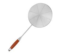 Filtre d'araignée en treillis de fil, filtre à cuillère d'araignée | Cuillère à graisse écumoire | Cultivateur en acier inoxydable avec poignée, tamis à écumoire grasse pour la friture de cuisine dans