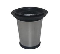 Filtre D'aspirateur 1 Pièce, Compatible Avec Le Chargement Sans Fil À Double Usage S, Couvercle En Acier Inoxydable De Remplacement Anti-colmatage