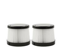 Filtre d'aspirateur, compatible for DEWALT blanc/noir #DCV5011H 2 pièces accessoires sans fil portable réutilisable ensemble pièce de rechange DCV501HB