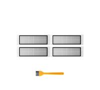 Filtre d'aspirateur, kit de pièces de rechange d'accessoires de brosse latérale de rouleau de vadrouille, compatible for Xiaomi Mijia 1S, compatible for Roborock S5 S50 Max(Color:Hepa Filter 4pcs)