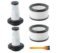 Filtre d'aspirateur pour Rowenta X-FORCE FLEX 9.60, pour Rowenta X-FORCE FLEX 9.60 X-NANO ESSENTIAL, filtre HEPA lavable pour ZR009010, ZR009012, 2 pré-filtres et 2 filtres moteur