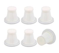 Filtre d'aspirateur, Puissant Dépoussiérage, Filtre pour Aspirateurs à Main, Réutilisable Filtre Hepa, Filtre Aspirateur Adapté aux Aspirateurs de Voiture Sans Fil (Blanc)