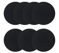 Filtre de bac à Compost, 7 pièces filtres à Charbon Actif de 7 Pouces pour Seau Compost Filtre Charbon déodorant Remplacement Rond pour