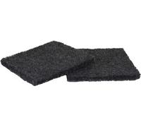 Filtre de bac à litière 2 pcs Savic pour Mira de Luxe noir 12x12x1cm