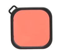 Filtre de Boîtier étanche, Professionnel de la Plongée sous-Marine, Filtre de Protection de Coque de Logement, Filtre de Protection de Caméra de Sport, pour 8 9 (Filtre Rouge)