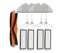 Filtre de brosse latérale principale d'aspirateur, compatible avec Xiaomi Mi 1ère génération/2/1S, SDJQR01RR SDJQR02RR SDJQR03RR, compatible avec Roborock E4 E5 S4 Max(Color:2pcs Main Brush)