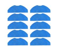 Filtre de brosse latérale principale d'aspirateur, tissu de vadrouille HEPA, compatible for 360 S8 /S8 Plus/compatible for TCL SWEEVA 6000 6500, accessoires de pièces de rechange ( Color : 10 Mops )