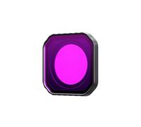 Filtre de caméra étanche en verre optique, léger, anti-buée, cadre résistant à la rouille pour caméras d'action filtre de plongée