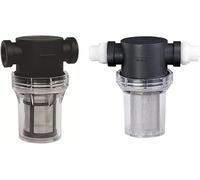 Filtre de canalisation, filtre de pompe à eau, filtre d'arrosage de jardin 1PCS, 1/2 "3/4" 1 "système d'irrigation en plastique préfiltre d'impureté filtre de tuyau d'eau domestique d'aquaculture (cou