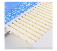 Filtre De Caniveau De Douche, Grille De Trop-Plein De Piscine, Couvercle De Fossé De Drainage À Trois Trous, Grille De Drainage pour Gouttière D'Égout De Terrasse (Largeur 18 Cm - 1 Pièce),