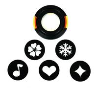 Filtre de Capuchon d'objectif Bokeh Master Kit, Objectif Photo de Paysage Nocturne Artistique et Romantique (Size : 58mm)