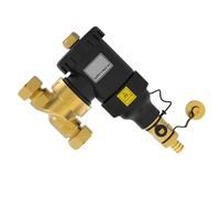 Filtre de chaudière magnétique - Unité de filtration murale à filetage Dn20 Dn32, filtration pour l'élimination du tartre, de la rouille et des sédiments | Pour systèmes de chauffage central